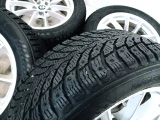 5x112 17" ET27 nav 66,6ø BMW vintersæt inkl.TPMS