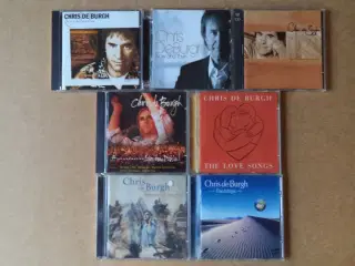 .CHRIS de BURGH  CDer sælges stykvis Velholdte ori