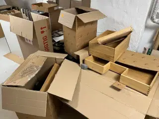 Diverse Dele/Rester/Overskudsmaterialer Form+