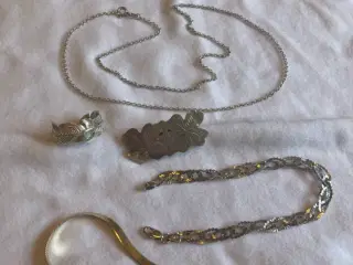 Flotte blandet sølv smykker