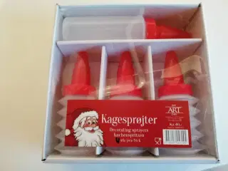 kagesprøjter 4 stk.