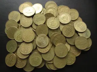 100 stk gule 2 kroner 1925-1958 