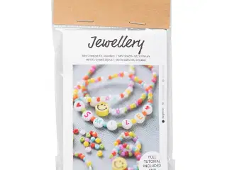 Mini DIY Kit Smykker, Armbånd og fingerring, 1 pk.