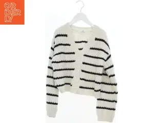 Stribet cardigan med knapper fra H&M (str. 140)
