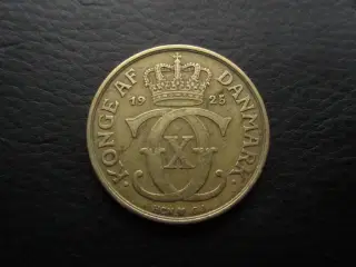 2 kroner 1925 pænere eksemplar