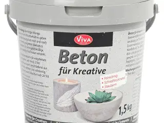 Hobbybeton Grå 1500g - Skab Unikke Betonprojekter