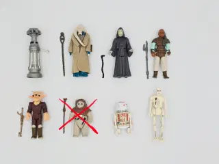 Komplette Star Wars figurer til faste priser