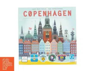 Copenhagen brætspil fra Queen Games (str. 29,5 x, 29,5 x 8 cm)