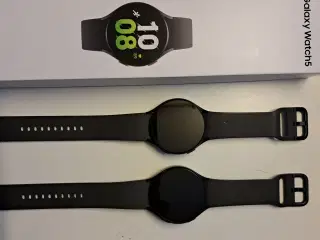 Samsung Galaxy Watch 5 44mm 4G – Graphite, 2 stk.