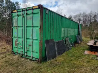 40 fods container sælges