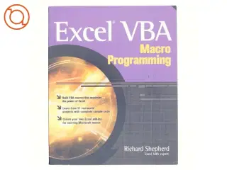 Excel VBA macro programming af Richard Shepherd (Bog)