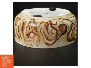 Porcelænsskål med marmoreret mønster fra Arzberg (str. 20 cm)
