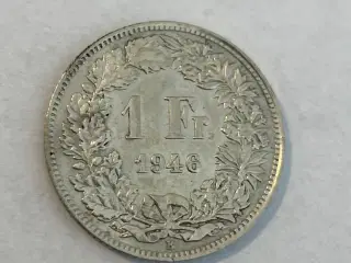 1 Franc Switzerland 1946