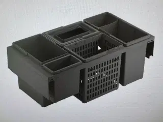 Affalds system 800mm bredde 