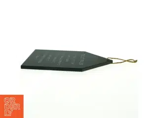 Dekorativ skiferplade med tekst (str. 25 x. 17 cm)