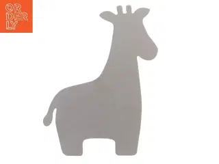Giraf Væg dekoration (str. 35,5x24 cm)