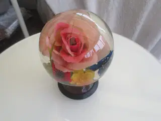 1 stk Rose Skjul i Glaskop 