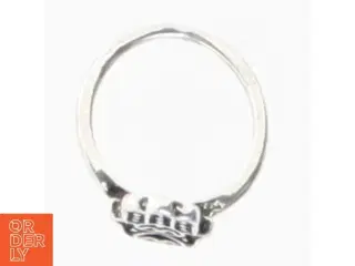 Sølvring med Hamsa-hånd (str. 47 mm)