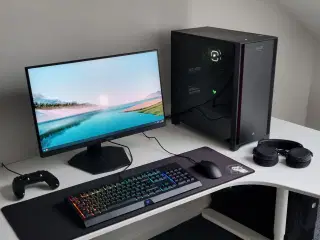 Gamer PC setup med RTX 3070