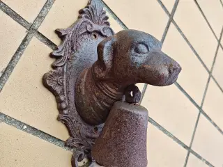 Støbejerns Hund Klokke