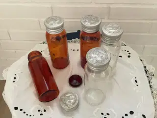 Syreflasker - med Flora Danica låg 