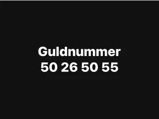 Guldnummer 