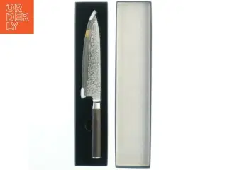 Ny! Damaskus kokkekniv fra Casper Sobczyk (str. 20 cm)