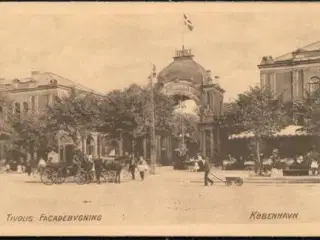 København - Tivolis Facadebygning - 705