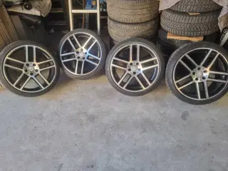 MØG fede 19" KLEEMAN fælge med sommerdæk 