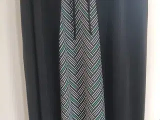 Kjole med lang vest