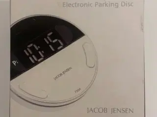 Jacob Jensen Electronic Parking Disc
