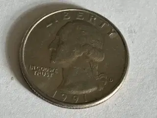 Quarter Dollar 1991 USA
