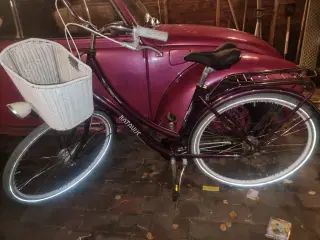 Forskellige dame cykler 