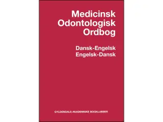 Medicinsk Odontologisk Ordbog - DK-Eng/Eng-DK