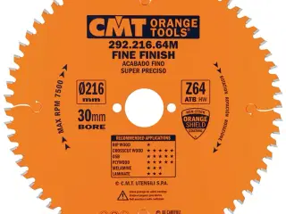 Klinge 216x2,8x30 Z64 W NEG