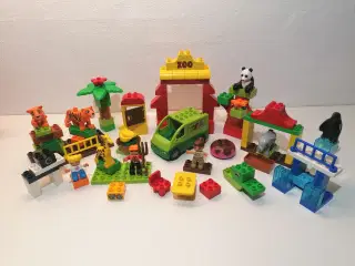 Duplo Zoo, Bil,  Mange Dyr samt andet som vist
