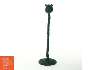 Kunstnerisk lysestage (str. H 30 cm ø. 10 cm)