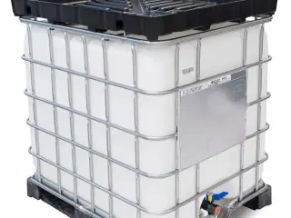 Vandbeholder 1000 liter med dykpumpe