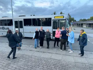DAB bus sølvgrå s 12