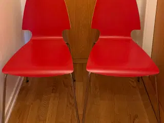 IKEA stole i rød - 2 stk.