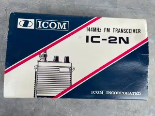 Walkie talkie - Icom IC-2N 144MHz FM transceiver.