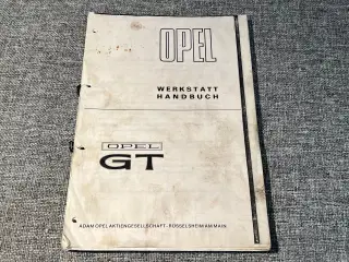 Værkstedshåndbog Opel GT 1968-73