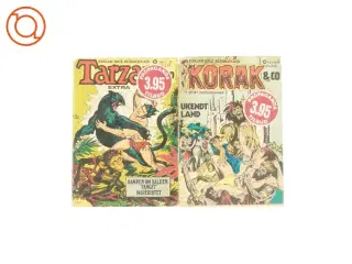 Tegneserier af Edgar Rice Burroughs (2 stk)