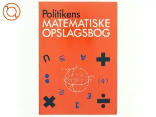 Matematisk opslagsbog fra Politiken
