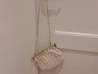Vintage hæklet taske