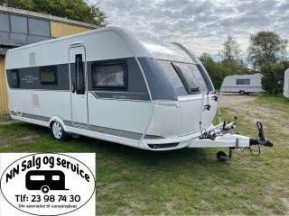 2018 - Hobby De Luxe Edition 545 KMF   FANTASTISK flot og velholdt campingvogn