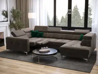 TUTSEPI MAX I RELAX HJØRNESOFA 170x350x185 CM