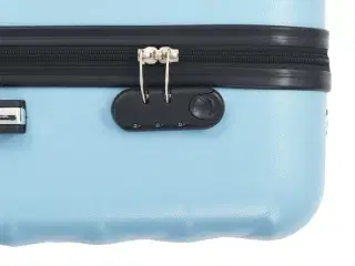 Kuffert sæt i 3 dele hardcase ABS blå