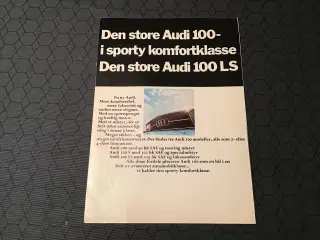 Audi 100 brochure 