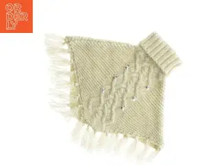 Strikket halstørklæde poncho